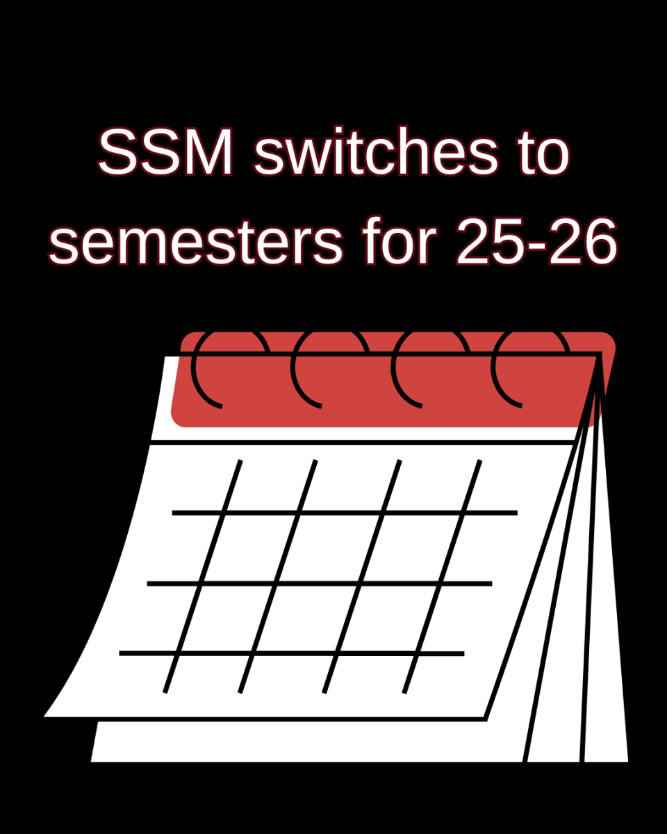 For the upcoming school year, SSM is planning to switch to semesters. More information below.